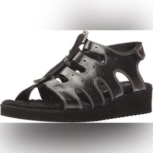 Walking Cradles Harley Sandal, black, 6.5N
